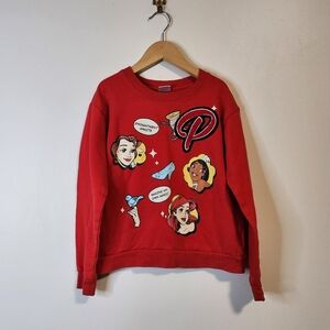 Kids Disney Red Princess Sweater